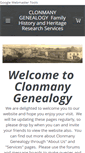 Mobile Screenshot of clonmanygenealogy.com